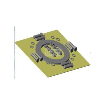 Zestaw uszczelniający do 1 kołnierza (uszczelka śruby nakrętki)DN 125