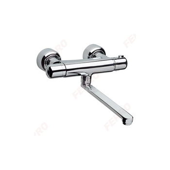 TA bateria termostatyczna zlewozmywakowa ścienna, chrom