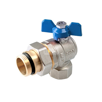 PHA-010A G1 WZ PN30 DN25 N Kurek kulowy kątowy śrubunek gwint samouszczelniający dławik CuZn-C