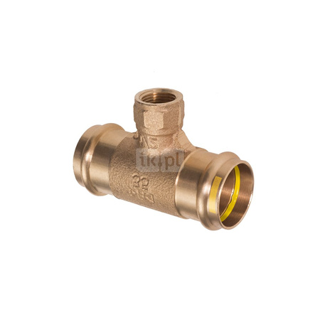 Gaz Trójnik Redukcyjny z Gwintem (GW) 18 x 1/2 x 18mm