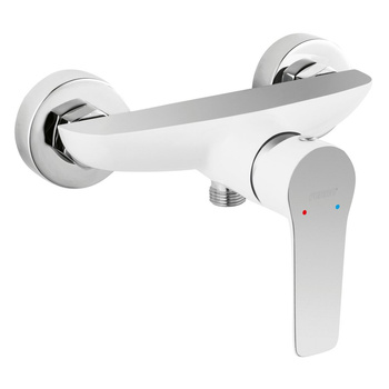 ADORE bateria natryskowa, bez natrysku, chrom/biały