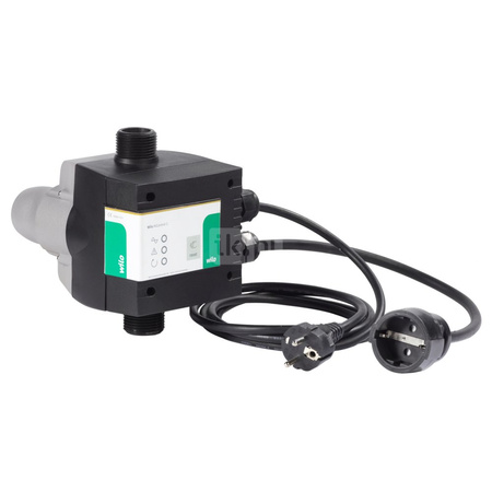 Akcesorium elektryczne do pomp (czujnik przepływu), WILO - HiControl 1-EK elektronicznie sterowany czujnik ciśnienia i przepływu z zabezpieczeniem przed suchobiegiem i przepływem zwrotnym. Dodatkowo kabel podłączeniowy 2,5 m z wtyczką ze stykiem ochronnym