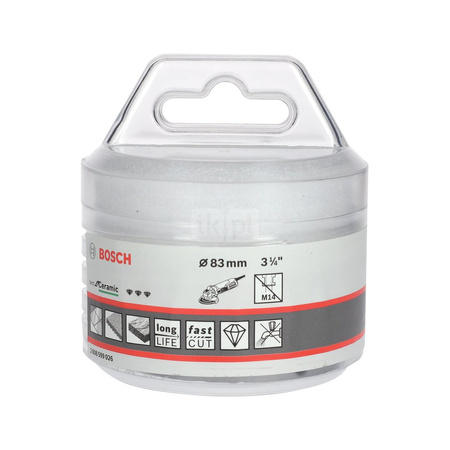 Diamentowa koronka Best for Ceramic Dry Speed 83x35 z systemem X-LOCK 83 x 35 mm