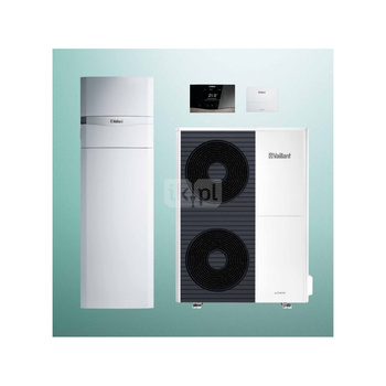 Pakiet Systemowy OZE - Pompa ciepła powietrzna powietrze-woda split VAILLANT VWL 105/5AS aroTHERM 10.2kW 400V + Centrala grzewcza VWL 128/5IS + Regulator sensoCOMFORT VRC 720