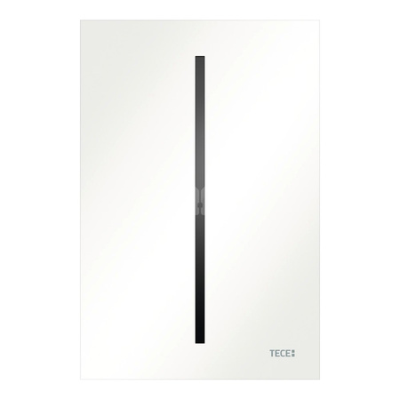 TECEfilo - Velvet-mechanizm spłukujący elektroniczny do pisuaru U2, zasilanie bateria 7,2 V, z powłoką Fenix, biały (Bianko Kos)