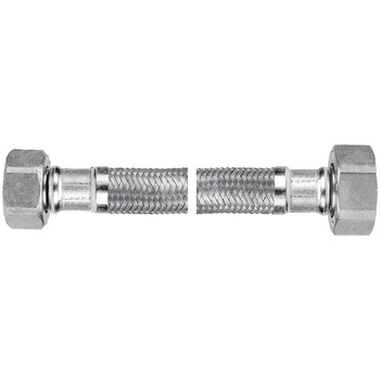 Wąż w oplocie stalowym L-30 cm 3/4" x 3/4" n-n