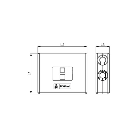 TECEflex - Puszka izolacyjna do trójników krzyżakowych do wszystkich typów trójników krzyżakowych