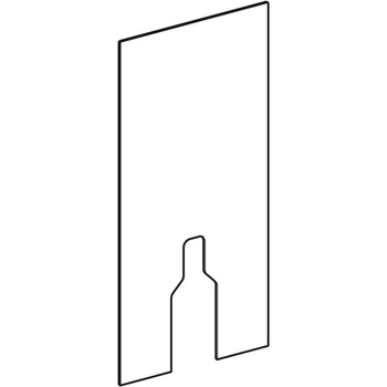 Pokrycie przednie Monolith WC 101, S, Efekt łupka