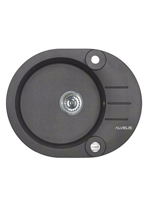 Zlewozmywak ALVEUS Roll 40S czarny granit 1214091