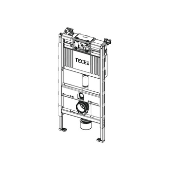 TECEprofil - uniwersalny stelaż podtynkowy do WC ze spłuczką podtynkową uruchamianą z góry lub od przodu, wysokość 980 mm