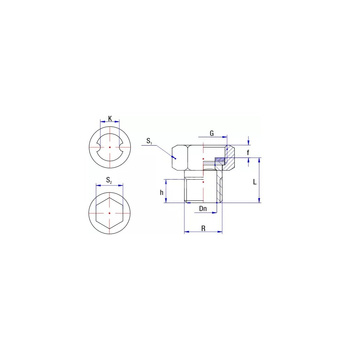 Półśrubunek redukcja RUMET Mosiądz 3/4'' x 1/2'' (GW x GZ)