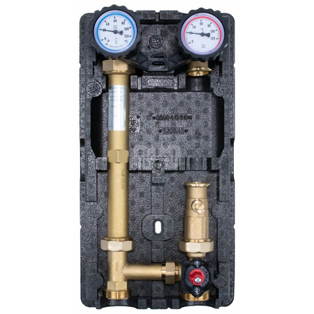 Grupa pompowa PrimoTherm 180-2 DN25 Vario, zawór mieszający, siłownik ARM 343, bez pompy