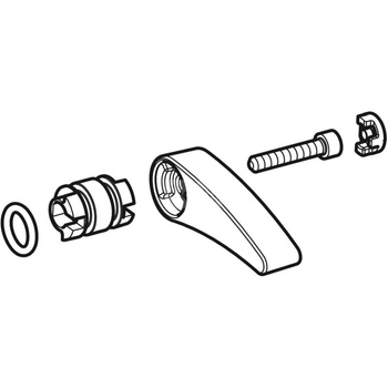 Pokrętło mieszacza baterii Typ 85/185