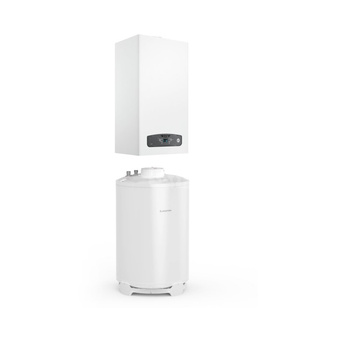 CARES INOX BASIC PACK 24 pakiet kotła jednofunkcyjnego kondensacyjnego z zasobnikiem