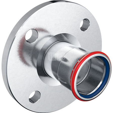 Kołnierz Geberit Mapress C-Stahl FKM przejściowy PN10/16 d108