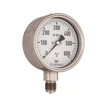 Manometr chemiczny RF 160 Ch D 412 fi 160 mm 0-40 bar 1/2 exc kl 1 0