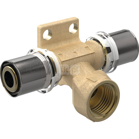 Podłączenie armatury Geberit Volex d20-Rp1/2-20 poziome