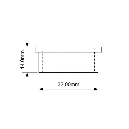 Zaślepka do złączek 32mm