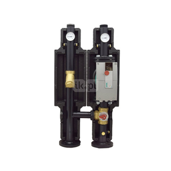 Grupa mieszająco – pompowa D-SMT 250 – DN 40/25 (1 1/2”) z izolacją, bez pompy, z przyłączem pod pompę gwintowaną DN25(180mm)