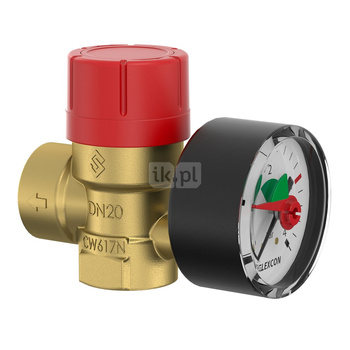 Prescomano 3/4", 3 bar, Zawór bezpieczeństwa