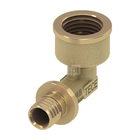 Mufa 90' TECE TECEFLEX Mosiądz 20mm x 3/4'' (ZZ x GW)