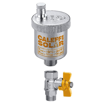 Automatyczny zawór odpowietrzający do instalacji solarnych 3/8" GZ bez zaworu odcinającego