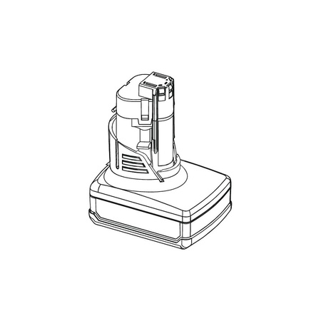 TECEflex - RAZ FAZ Li-Ion akumulator 3,0 Ah dla narzędzi (od 2014, czerwone narzędzie) do akumulatorowego narzędzia zaciskowego RAZ FAZ 720172 i 720173