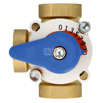 Zawór obrotowy trójdrogowy Concept By WOMIX GZM 3-15, 4kv, 1/2"