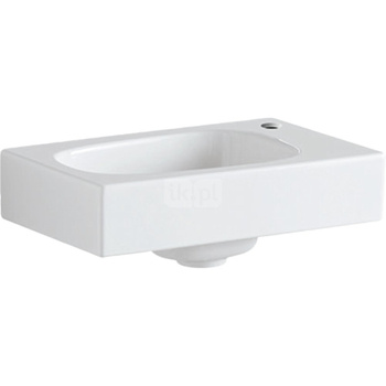 Umywalka Citterio 45 cm, bez przelewu, z otworem po prawej str, KT