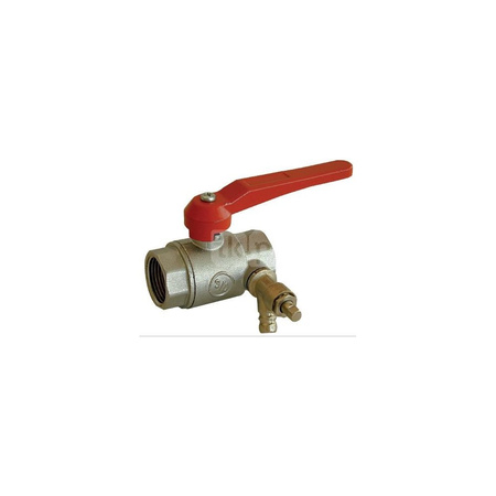 Kurek kulowy do wody z odpowietrznikiem ART.65Ru 1/2