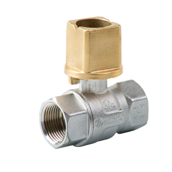 TAJO 2000 zawór kulowy, 1 1/2 GW x 1 1/2 GW, uchwyt kwadratowy 30 x 30