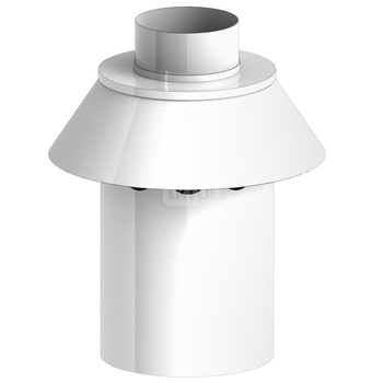 Zakończenie pionowe systemu TWIN długość 250mm fi100/150mm