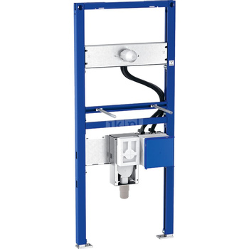 Element montażowy Geberit Duofix do umywalki, H112, do baterii ściennej z podtynkową skrzynką funkcyjną, z syfonem podtynkowym