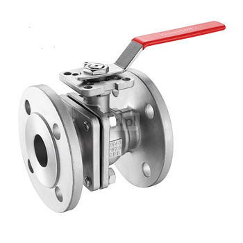 Kurek kulowy kołnierzowy ze stali nierdzewnej CF8M (AISI 316) PEŁNOPRZELOTOWE ART. 02FH DN 32