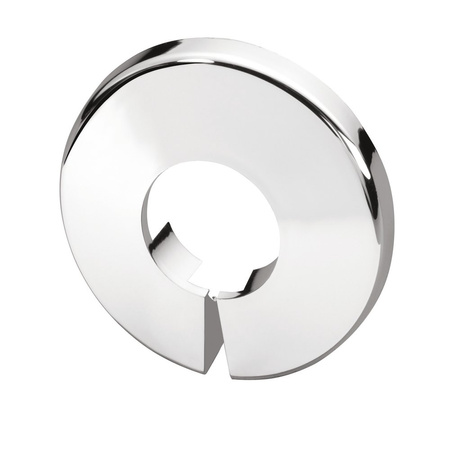 ROZETA ŚCIENNA POJEDYNCZA 1'' - chromowana