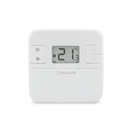 Bezprzewodowy, elektroniczny regulator temperatury - dobowy (1 strefa, odbiornik - beznapięciowy przekaźnik 16A)