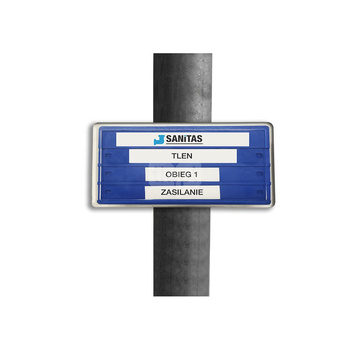 SI-55X36-N Szyld 55x36mm niebieski