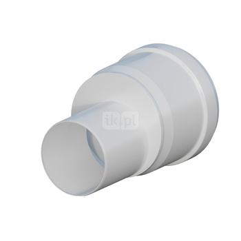 Redukcja PP mimośrodowa DN60/80mm z uszczelką [EPDM]