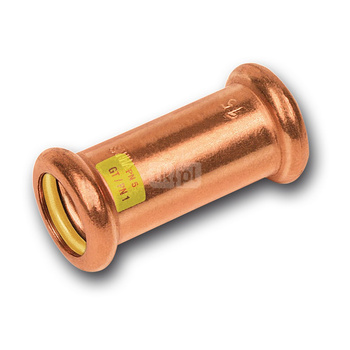 Mufa SANHA Press Gas Miedź 22 mm x 22 mm (ZW x ZW)
