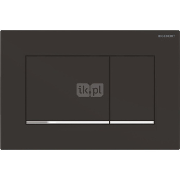 Przycisk uruchamiający Geberit Sigma30, przedni, czarny mat