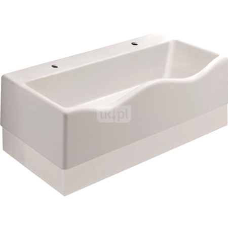 Umywalka dla dzieci Geberit Bambini B90, do 2 baterii umywalkowych