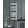 Grzejnik drabinkowy ZEHNDER Virando Bow, 1226/493mm, kolor Biały, moc 567W