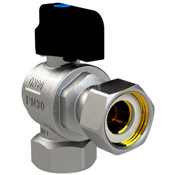 SENA VA30 Zawór kulowy kątowy DN15 1/2GW x 1/2RN motylek