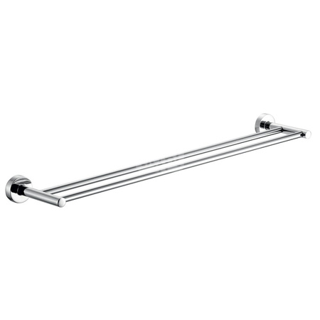 MEPHISTO Wieszak na ręcznik podwójny 60 cm, chrom