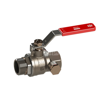 SENA VA30 zawór kulowy, 3/4 GZ x 3/4 GW, ze spustem i odpowietrznikiem, uchwyt rączka