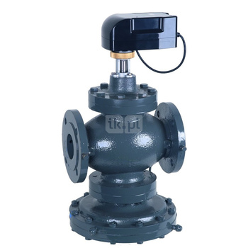 Zawór Kombi-QM, DN50, 40…600kPa, 2000…20000l/h, z siłownikiem 0-10V