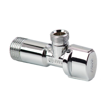 A80 zawór kątowy 1/2 GZ x 3/8 GZ, uchwyt Nova, chrom polerowany