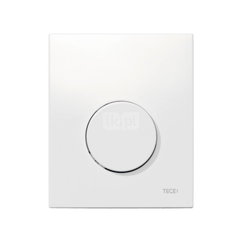 TECEloop - przycisk spłukujący z tworzywa do pisuaru, biały antybakteryjny