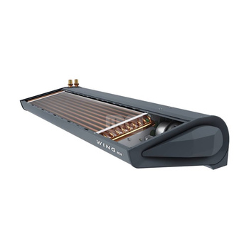 Kurtyna powietrzna WING II W100 AC z wodnym wymiennikiem ciepła DARK (RAL7016)