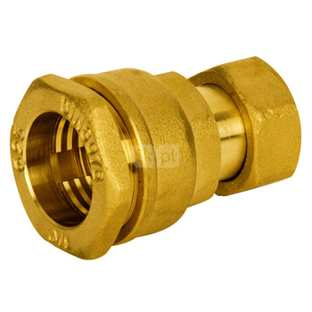 Kolano wkrętne nakrętka obrotową, 3/4 x 25